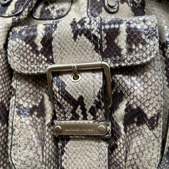 Michael Kors Python Handbag - Picture 10 of 14